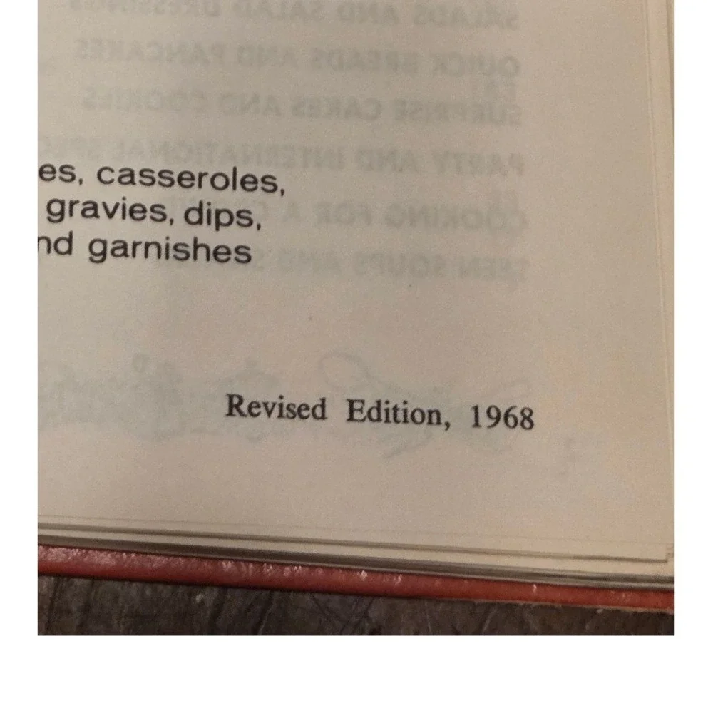 Campbell Cooking With Soup Cookbook 1968 Red Spiral Bound Vintage Recipes